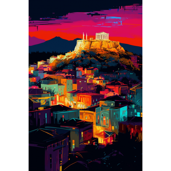 Life and soul - Πίνακας σε καμβά