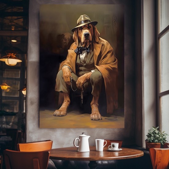 Mafia dog - Πίνακας σε καμβά