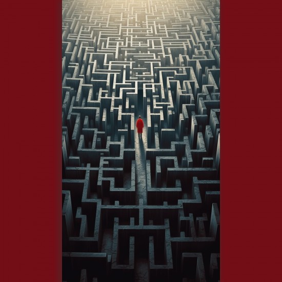 Maze - Πίνακας σε καμβά Κάδρα / Καμβάδες