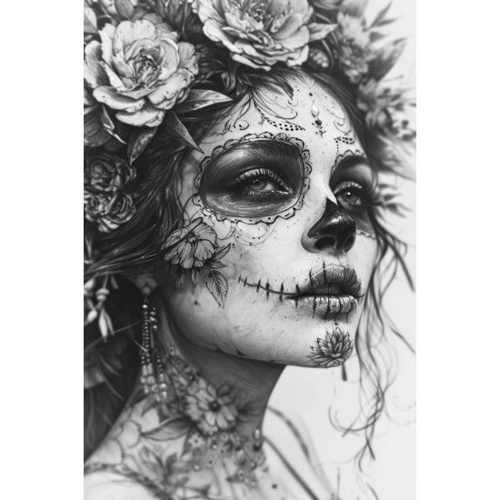 Mexico girl - Πίνακας σε καμβά - Πίνακας σε καμβά Κάδρα / Καμβάδες