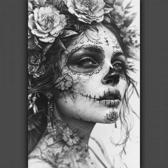 Mexico girl - Πίνακας σε καμβά - Πίνακας σε καμβά Κάδρα / Καμβάδες