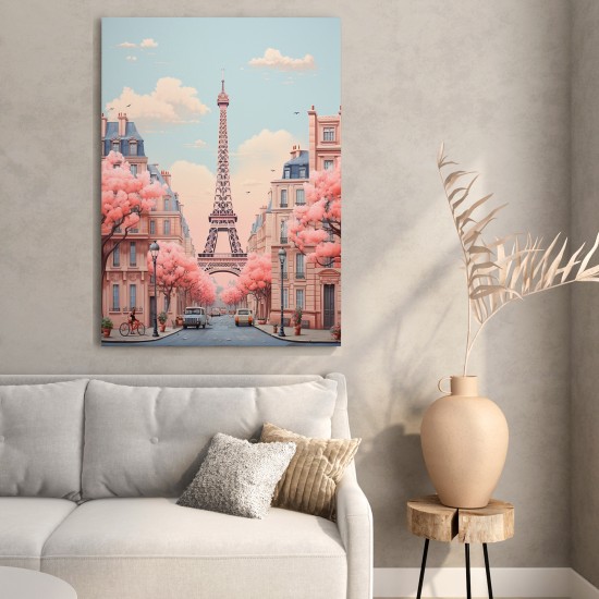 Minimal Paris - Πίνακας σε καμβά