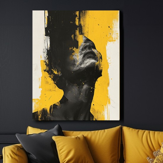 Minimalist face 4 -  Πίνακας σε καμβά