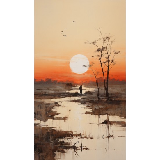 Minimalist ink - Πίνακας σε καμβά