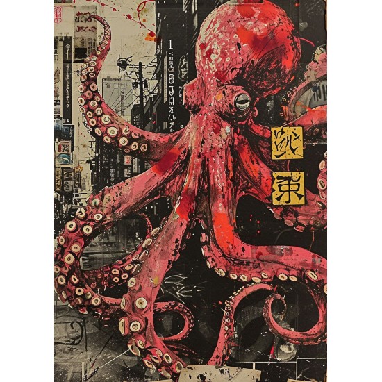 Mutations - Πίνακας σε καμβά