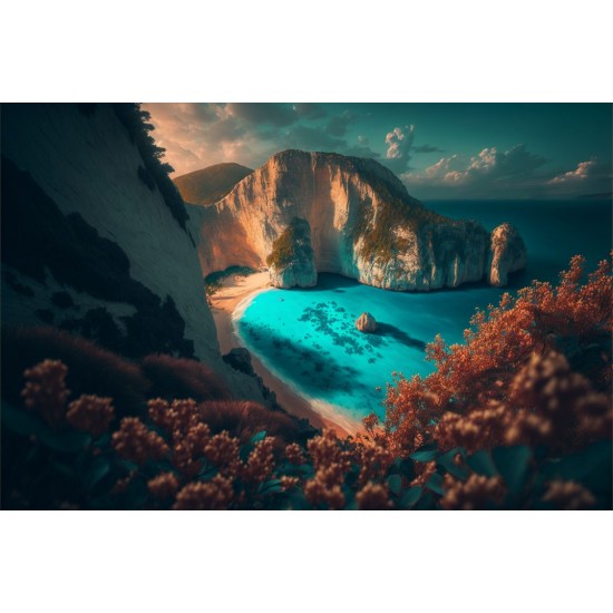 Navagio beach - Πίνακας σε καμβά