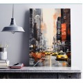 New York city 1970s - Πίνακας σε καμβά Κάδρα / Καμβάδες