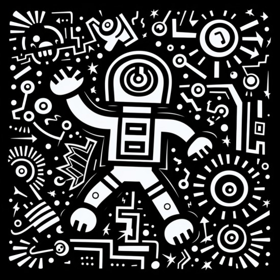 Out of control - Πίνακας σε καμβά