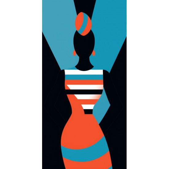 Pop art fashion - Πίνακας σε καμβά