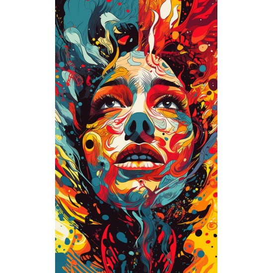 Projection - Πίνακας σε καμβά