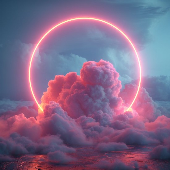 Puffy light - Πίνακας σε καμβά