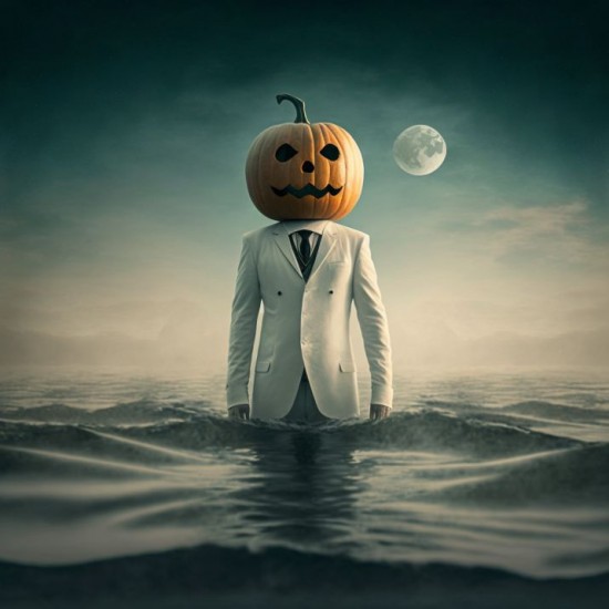 Pumpkin man - Πίνακας σε καμβά Κάδρα / Καμβάδες