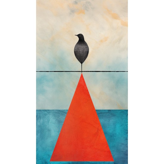 Red path - Πίνακας σε καμβά