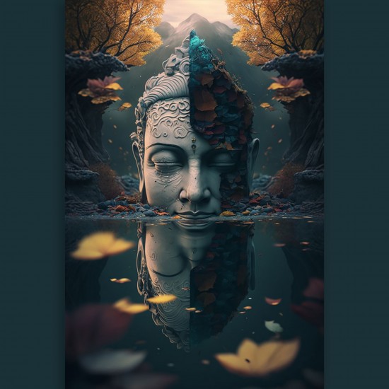 Reflection - Πίνακας σε καμβά Κάδρα / Καμβάδες