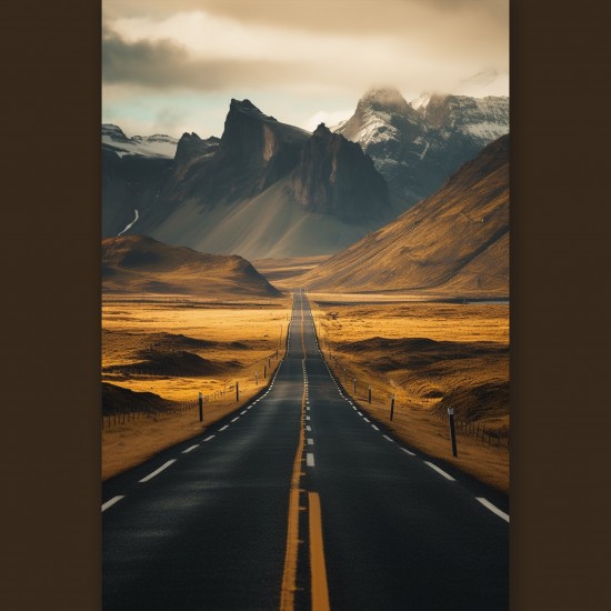 Road trip - Πίνακας σε καμβά Κάδρα / Καμβάδες