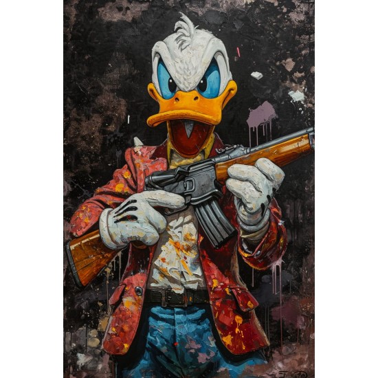 Robbery - Πίνακας σε καμβά