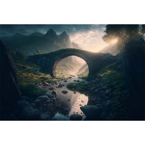Stone bridge 3 - Πίνακας σε καμβά