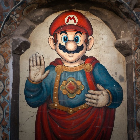 Super roman - Πίνακας σε καμβά