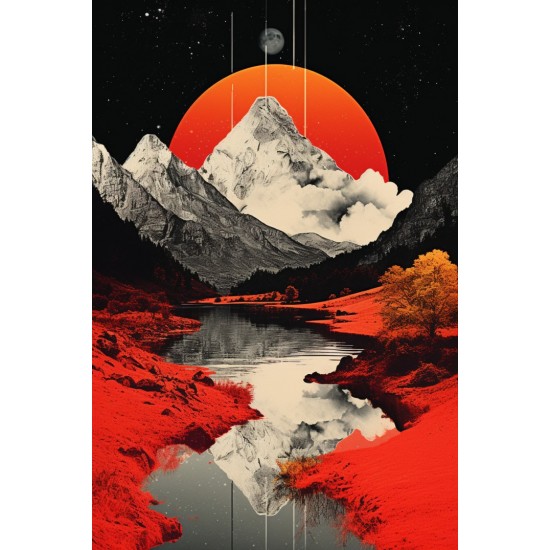 Surreal landscape - Πίνακας σε καμβά