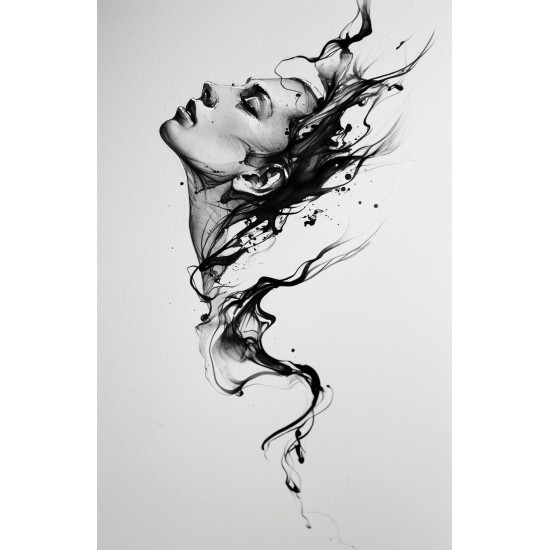 Surrealistic tattoo - Πίνακας σε καμβά