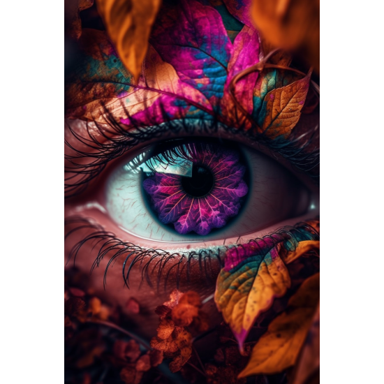 The eye - Πίνακας σε καμβά Κάδρα / Καμβάδες