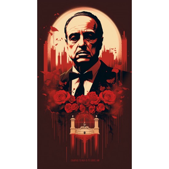 The Godfather - Πίνακας σε καμβά
