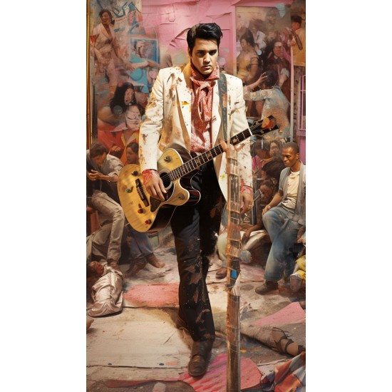 The king - Πίνακας σε καμβά Κάδρα / Καμβάδες