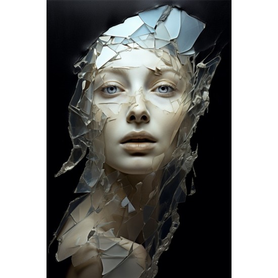 The mirror - Πίνακας σε καμβά