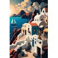 Thira - Πίνακας σε καμβά Κάδρα / Καμβάδες