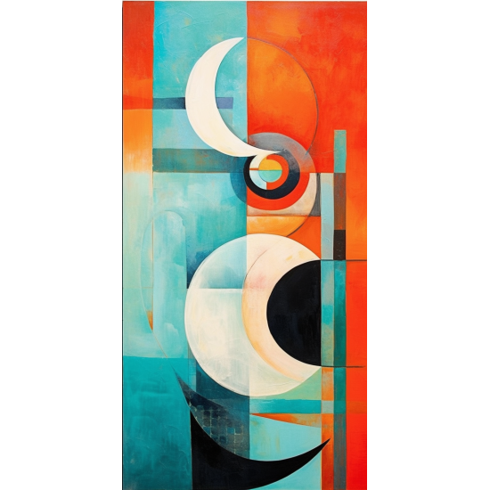 Time distorted - Πίνακας σε καμβά Κάδρα / Καμβάδες