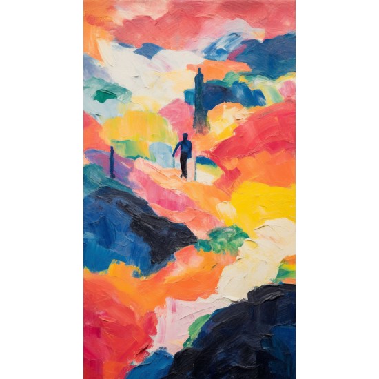 Tiny figure - Πίνακας σε καμβά