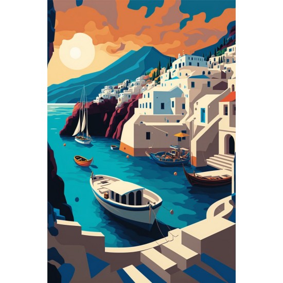 Treasure island - Πίνακας σε καμβά