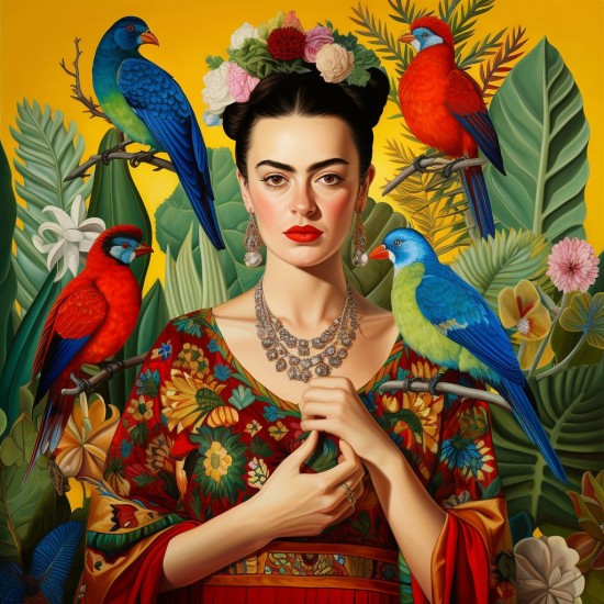 Tropic beauty - Πίνακας σε καμβά