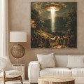 Ufo calling - Πίνακας σε καμβά - Πίνακας σε καμβά Κάδρα / Καμβάδες