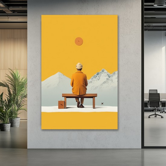 Unanswered time - Πίνακας σε καμβά