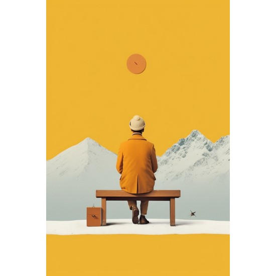 Unanswered time - Πίνακας σε καμβά