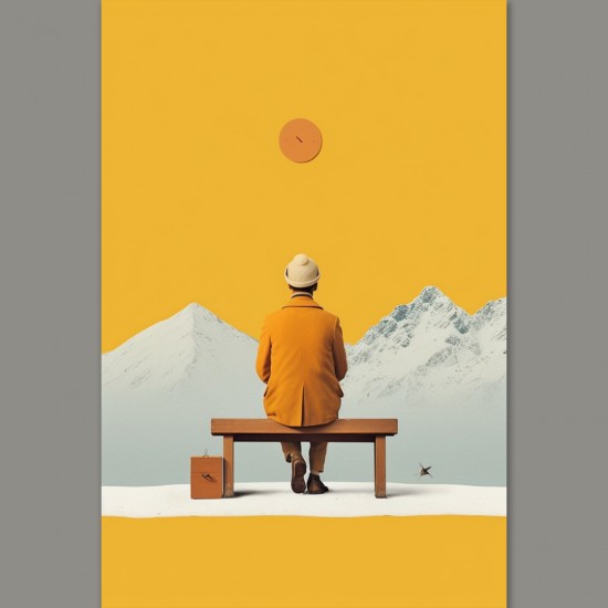 Unanswered time - Πίνακας σε καμβά Κάδρα / Καμβάδες