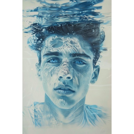 Underwater - Πίνακας σε καμβά - Πίνακας σε καμβά Κάδρα / Καμβάδες