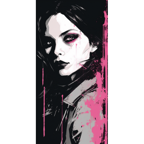 Vampire woman - Πίνακας σε καμβά