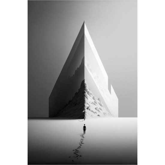 White mountain 2 - Πίνακας σε καμβά