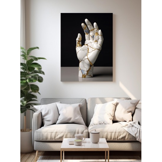Βroken hand - Πίνακας σε καμβά