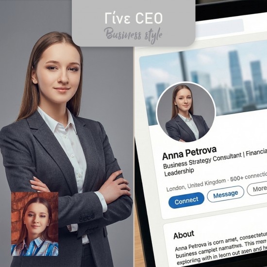 Επαγγελματικό Πορτρέτο - Για LinkedIn & Βιογραφικό