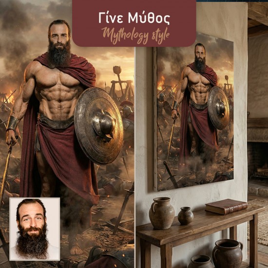 Πορτρέτα Μυθολογίας (Mythology Style) - Μεταμόρφωση σε Θεούς & Ήρωες
