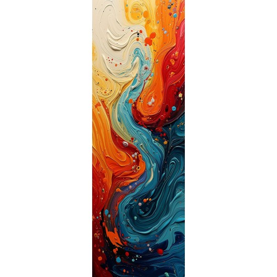 Abstract river - Πίνακας σε καμβά