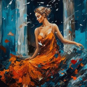 Ancient woman - Πίνακας σε καμβά Ancient woman - Πίνακας σε καμβά