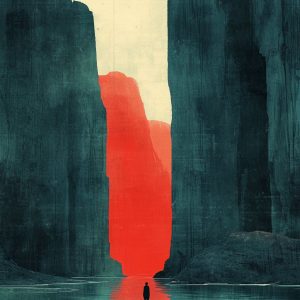 Chinese landscape - Πίνακας σε καμβά
