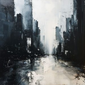 City of light - Πίνακας σε καμβά