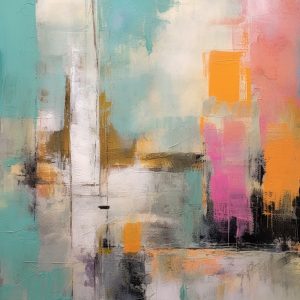 Colorful artwork - Πίνακας σε καμβά