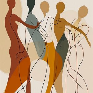 Dancing - Πίνακας σε καμβά