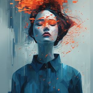 Floating in the air - Πίνακας σε καμβά